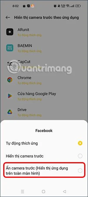 Cómo apagar las orejas de conejo mediante aplicación en Oppo