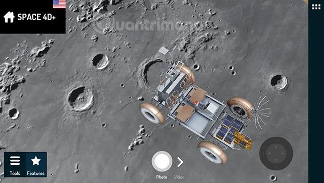Cara menggunakan Space 4D+ untuk memerhati alam semesta dan foto alam semesta 4D