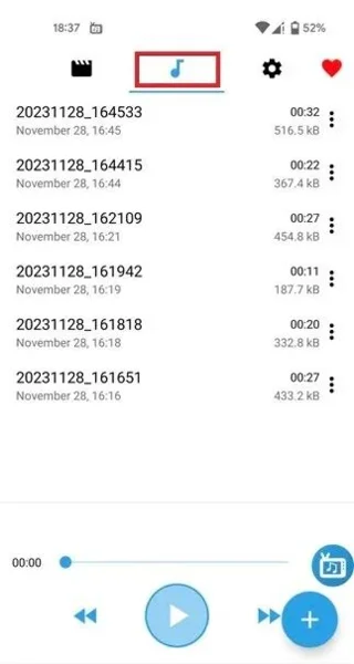 5 kaedah untuk merakam audio pada Android