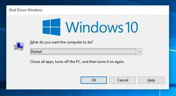 Bagaimana untuk menambah Shutdown pada menu klik kanan pada Windows 10