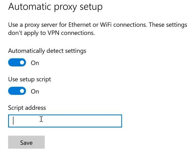 İnternete güvenli bir şekilde erişmek için Windows 10'da Proxy Sunucuları nasıl bağlanır