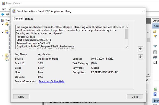 Bagaimana untuk menyelesaikan masalah Windows menggunakan log Pemapar Acara