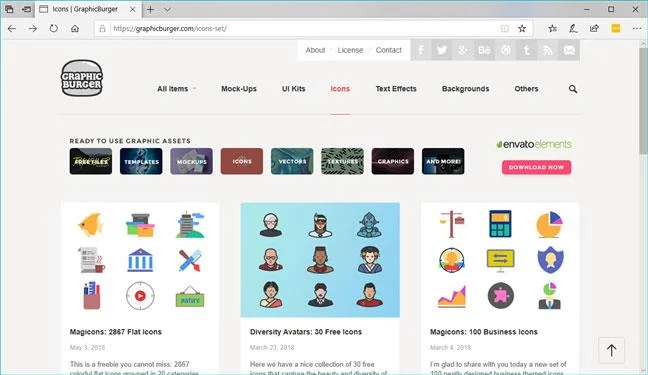 Windows 10 用のデスクトップ アイコンを無料でダウンロードできる 7 つの Web サイト