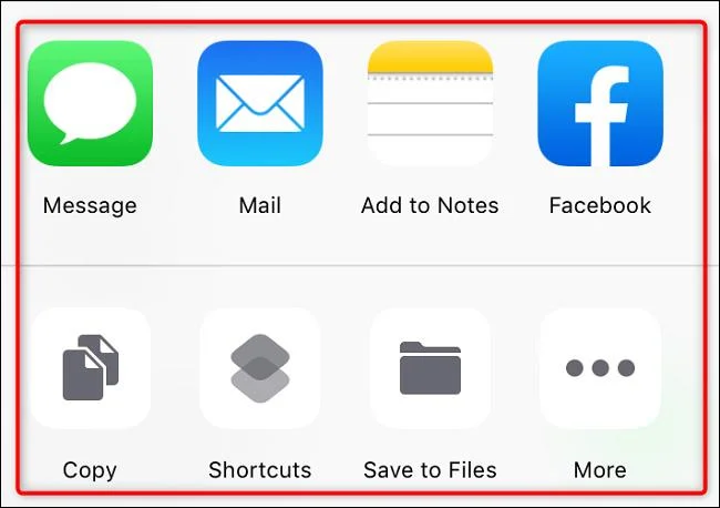 Bagaimana untuk berkongsi jadual pada iPhone