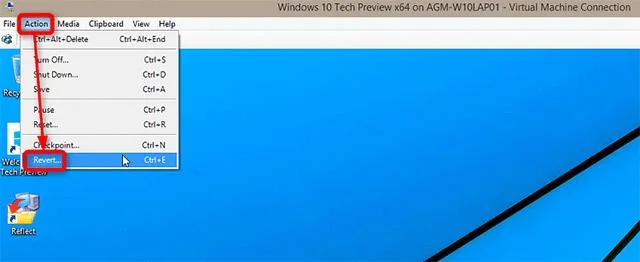 Cara membuat dan menggunakan pusat pemeriksaan Hyper-V dalam Windows 10