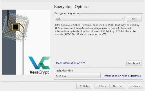 Arahan untuk menyulitkan USB dengan VeraCrypt