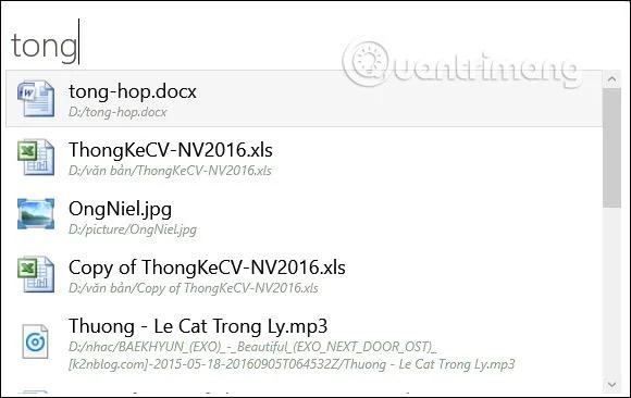Cara membuat bar carian gaya Spotlight (macOS) pada Windows 10