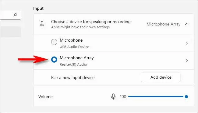 Windows 11'de mikrofon nasıl seçilir