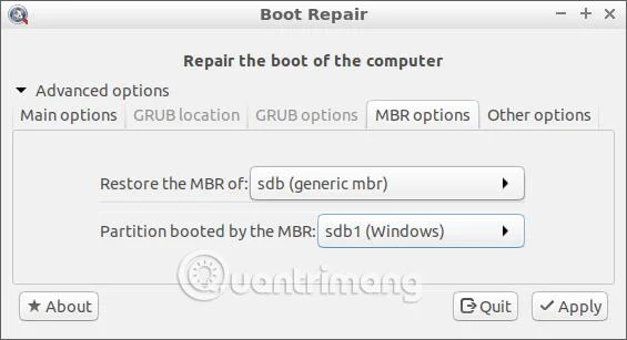 Bagaimana untuk memulihkan Rekod Boot Induk dalam Windows 10