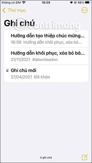 Bagaimana untuk menukar nota kepada PDF pada iPhone