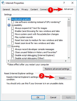 Windows 10'da Proxy Sunucuya Bağlanılamıyor hatasını düzeltme