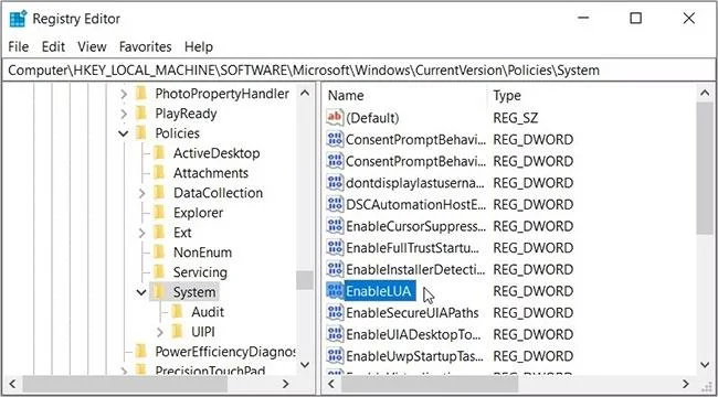Windows'ta UAC Devre Dışı Bırakıldığında Bu Uygulama Etkinleştirilemiyor hatası nasıl düzeltilir