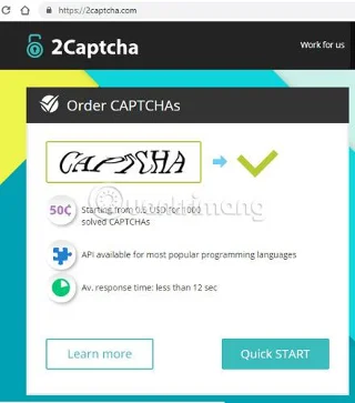 Bagaimana untuk memintas imej ReCAPTCHA Google