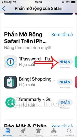 Bagaimana untuk memasang sambungan pada Safari iPhone