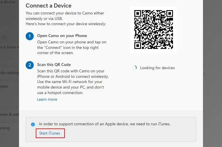 Cara menggunakan iPhone sebagai kamera web dengan Camo