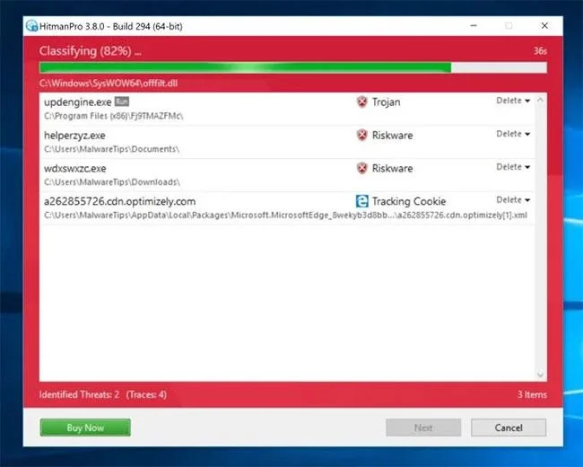 Alih keluar sepenuhnya perisian hasad (perisian hasad) pada komputer Windows 10