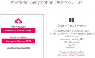 Windows 10da Android uygulamalarını çalıştırmak için Genymotion nasıl kullanılır?