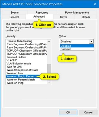 Cara menghidupkan Wake-on-lan pada Windows 10 untuk menghidupkan dan menghidupkan komputer dari jauh