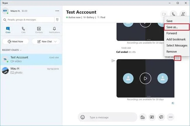Windows 10'da Skype çağrıları nasıl kaydedilir