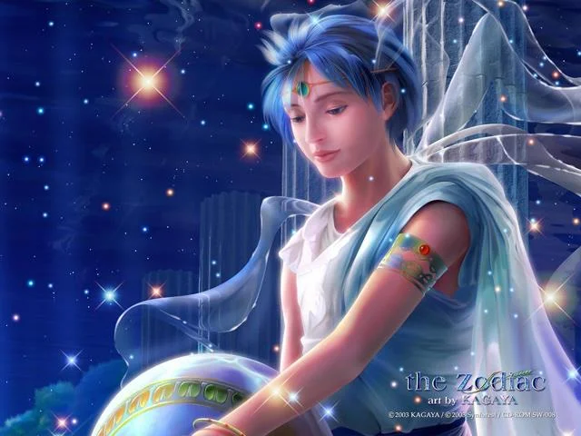 Kertas dinding Aquarius, Aquarius dan Aquarius yang sangat comel