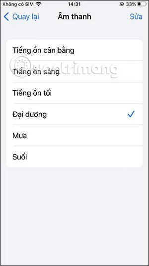 Bagaimana untuk menghidupkan bunyi latar belakang dari skrin utama iPhone