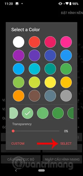 Bagaimana untuk menetapkan kertas dinding jam dinamik untuk Android