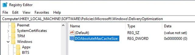 Bagaimana untuk mengoptimumkan cache Pengoptimuman Penghantaran dalam Windows 10