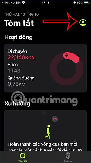 Cara menggunakan apl Kecergasan pada iPhone