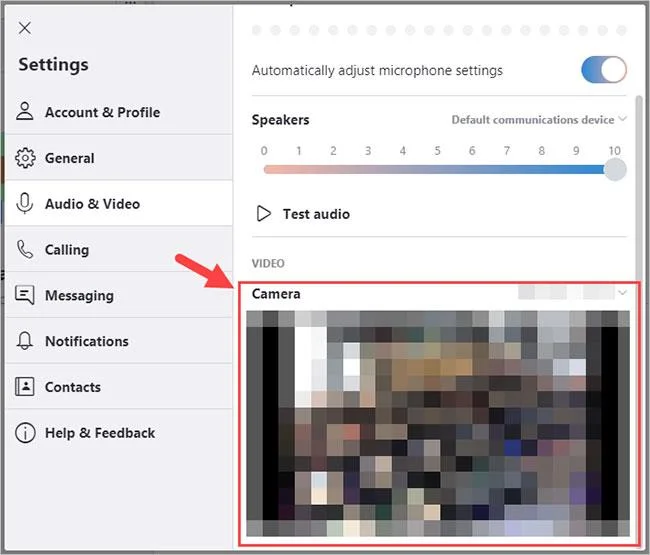 Comment tester la webcam Windows 10