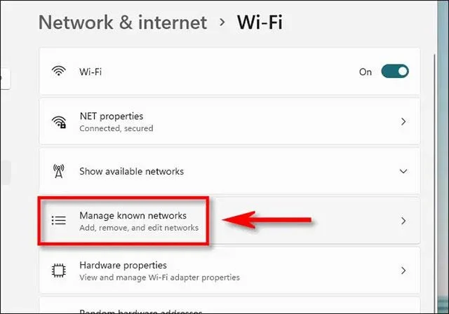 Hoe u opgeslagen WiFi-netwerken op Windows 11 kunt vergeten