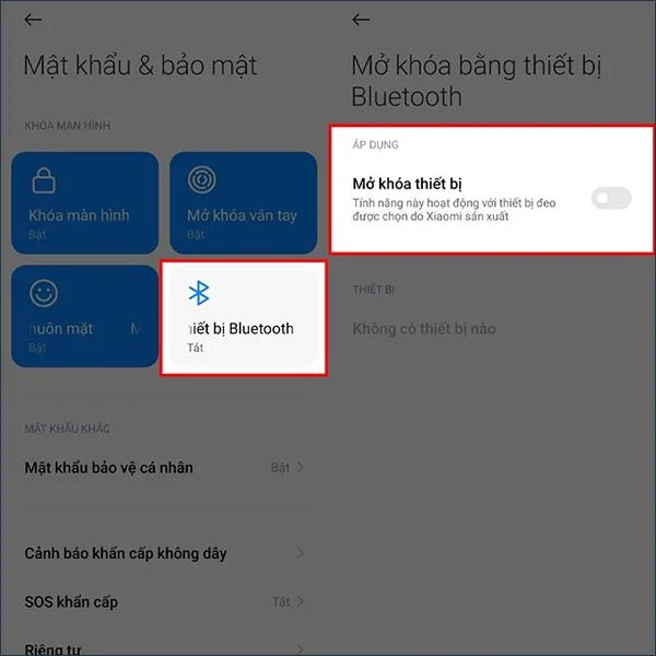 Cómo desbloquear el teléfono Xiaomi usando Bluetooth