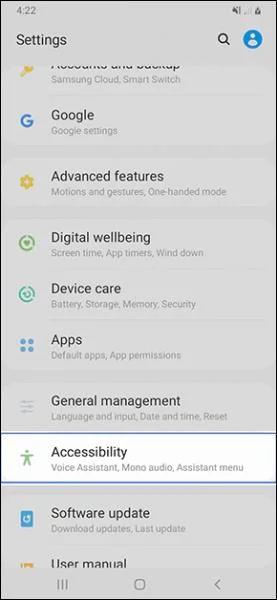 Samsung Galaxy でスクリーン リーダーをオフにする方法