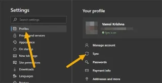 如何在 Windows 中同步 Edge Chromium 擴充