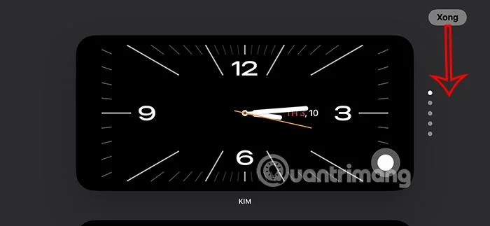 Arahan untuk menukar warna jam dalam iPhone Bersedia