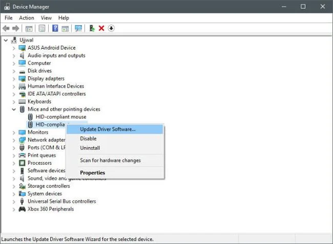 Bagaimana untuk membetulkan ralat Touchpad pada Windows 10 tidak berfungsi