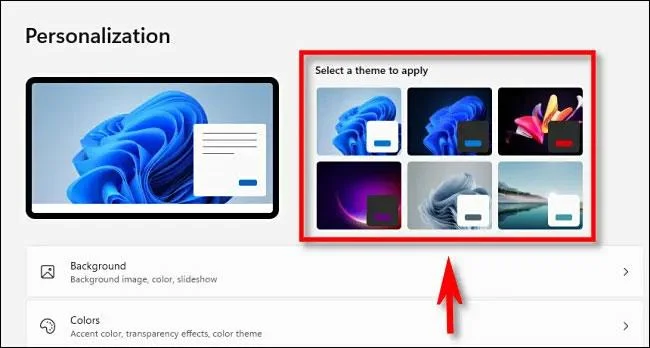 Windows 11'de tema nasıl değiştirilir?
