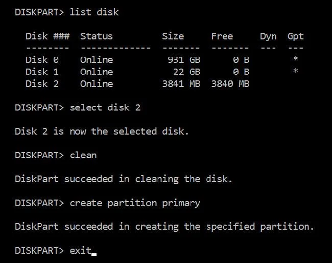 Kayıp USB kapasitesini kurtarmaya yönelik talimatlar