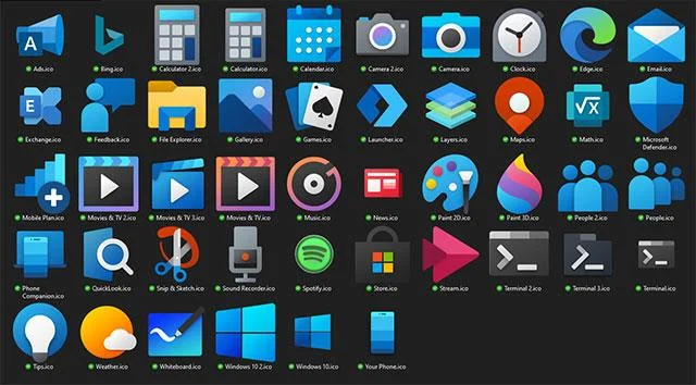Fluent Design アイコン 5