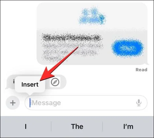 Bagaimana untuk memasukkan kenalan dalam mesej iPhone