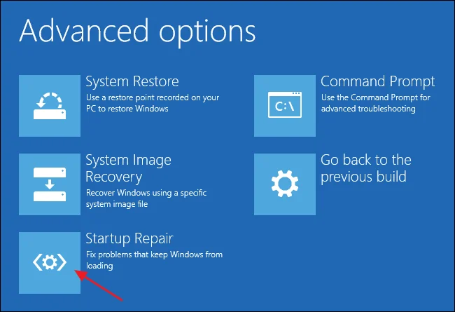 Arahan untuk membetulkan ralat Windows yang tidak dapat dimulakan