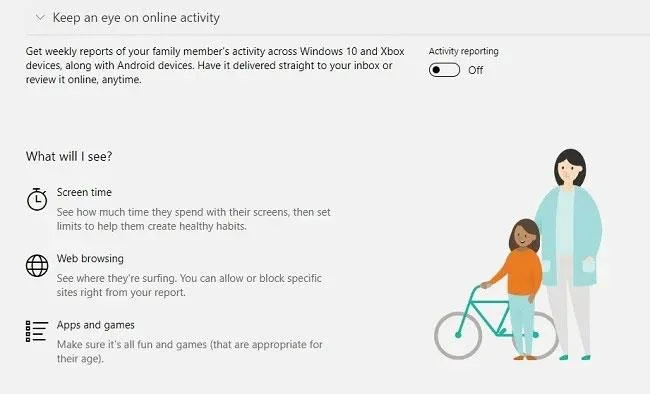 Bagaimana untuk menyediakan ciri Keselamatan Keluarga Microsoft dalam Windows 10