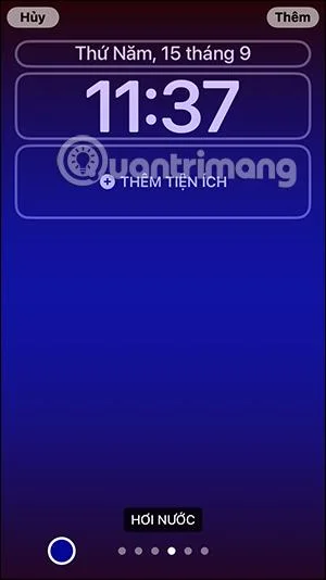 Bagaimana untuk menetapkan skrin kunci warna pada iPhone