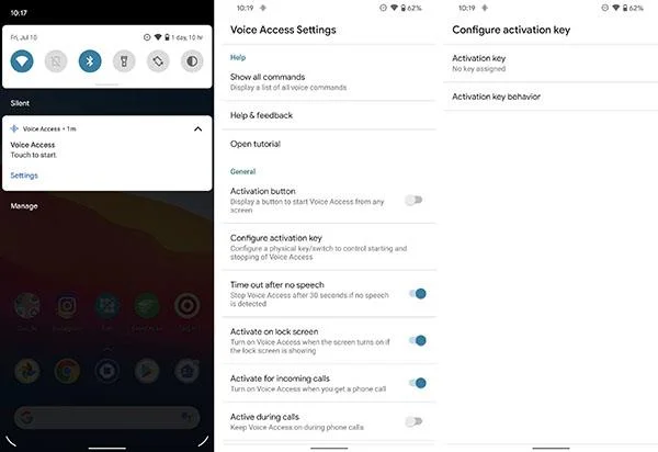 Cara menggunakan kebolehaksesan Akses Suara baharu pada Android 11