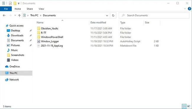 Cara membuat aplikasi penjejakan masa pada Windows dengan AutoHotKey