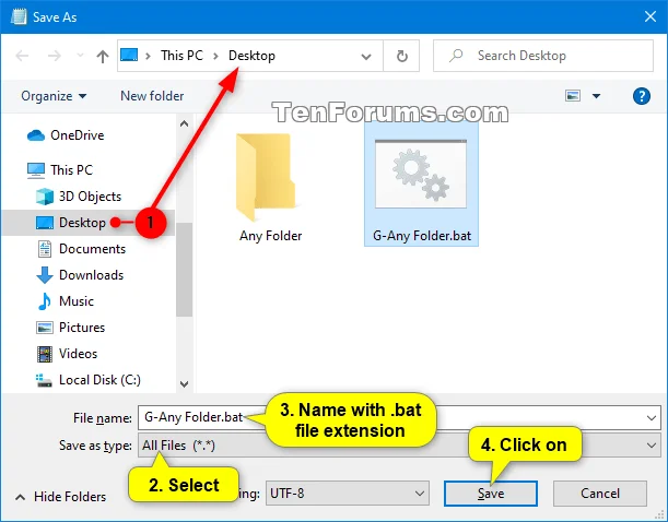 Windows'ta bir klasörü sanal sürücü olarak bağlama