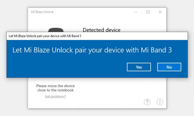 Bagaimana untuk membuka kunci komputer riba Windows dengan Mi Band 3/Mi Band 4