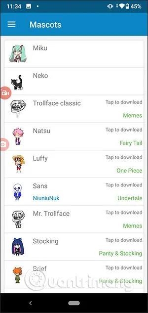 Cara mencipta watak anime yang dijalankan pada skrin telefon dan PC