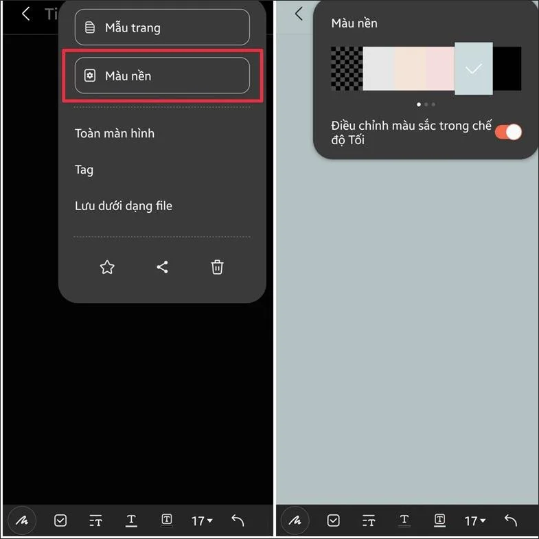 Cómo cambiar la interfaz de notas en teléfonos Samsung