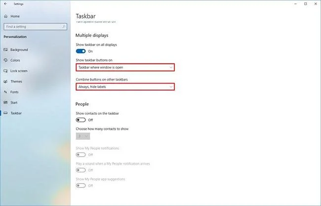 Bagaimana untuk mengoptimumkan ruang Bar Tugas pada Windows 10