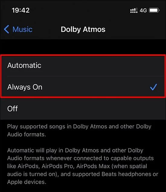 Bagaimana untuk membolehkan Audio Spatial memainkan muzik berkualiti tinggi pada iPhone